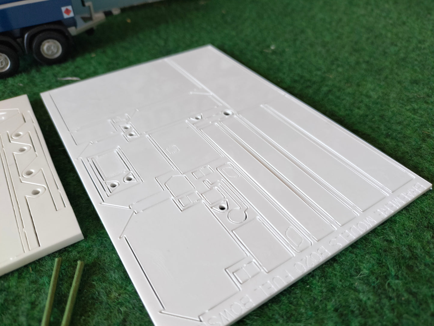 1:32 Chieftain Fuel Bowser Trailer Model Kit