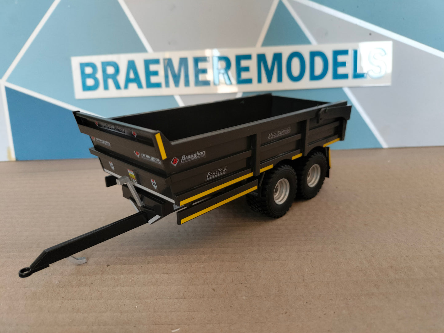 1:32 Broughan 20t Dump Trailer Model Kit