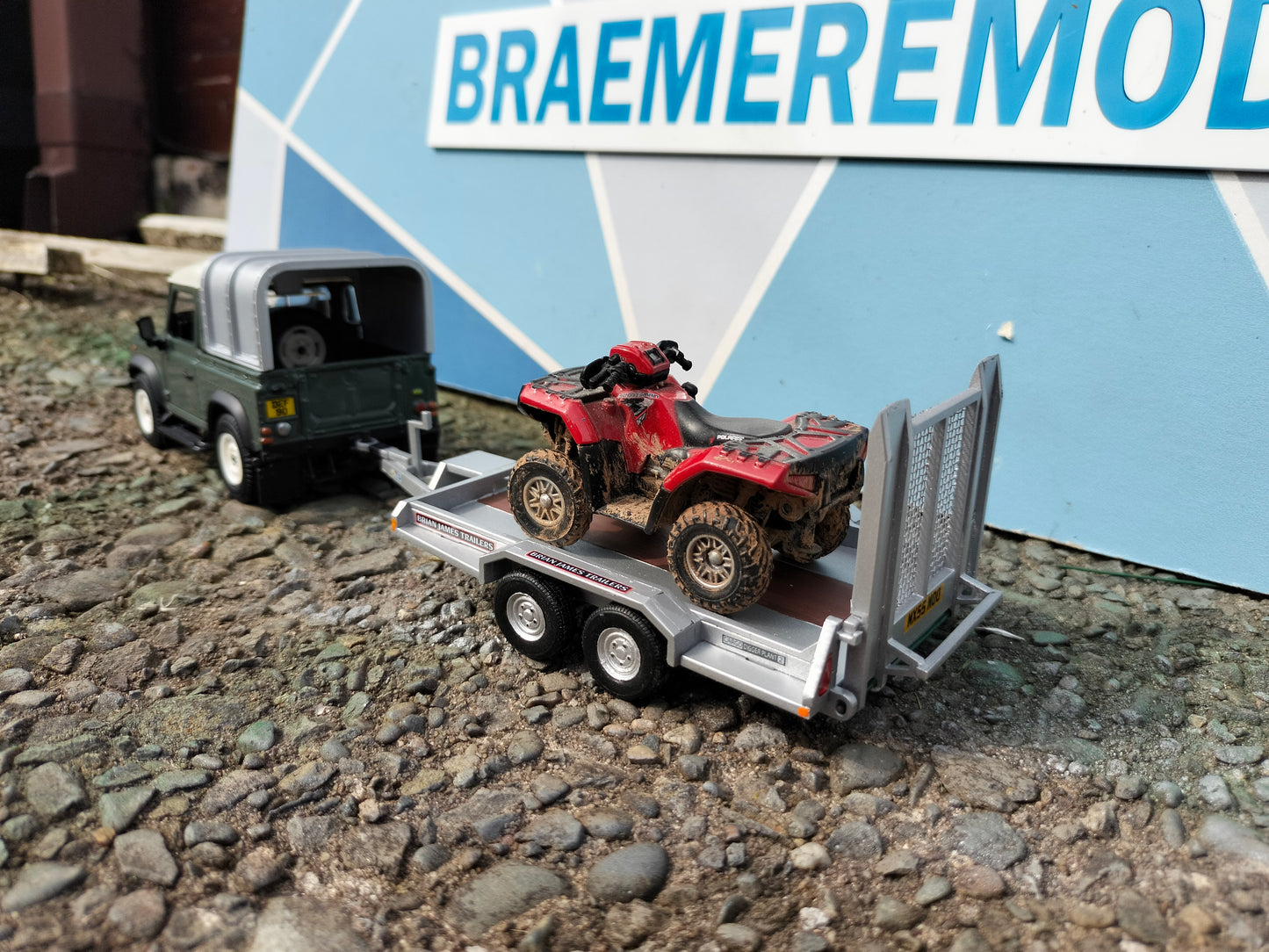 1:32 Plant Trailer - 3.5ton Brian James, Ifor Williams, Graham Edwards, Nugent