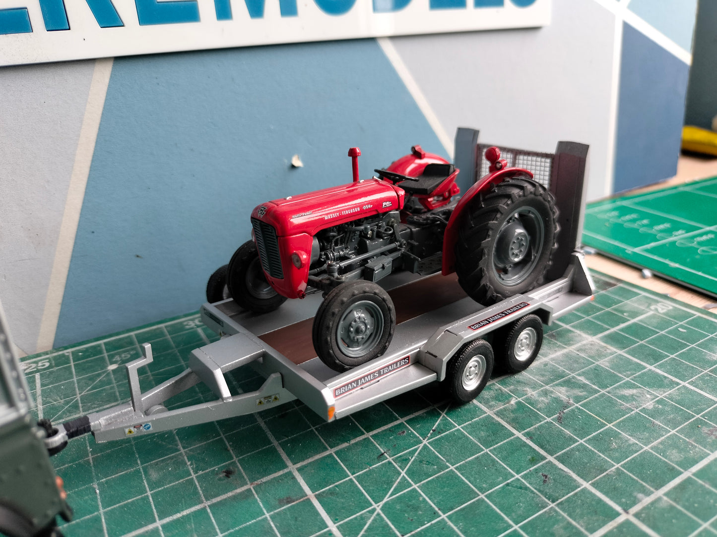 1:32 Plant Trailer - 3.5ton Brian James, Ifor Williams, Graham Edwards, Nugent