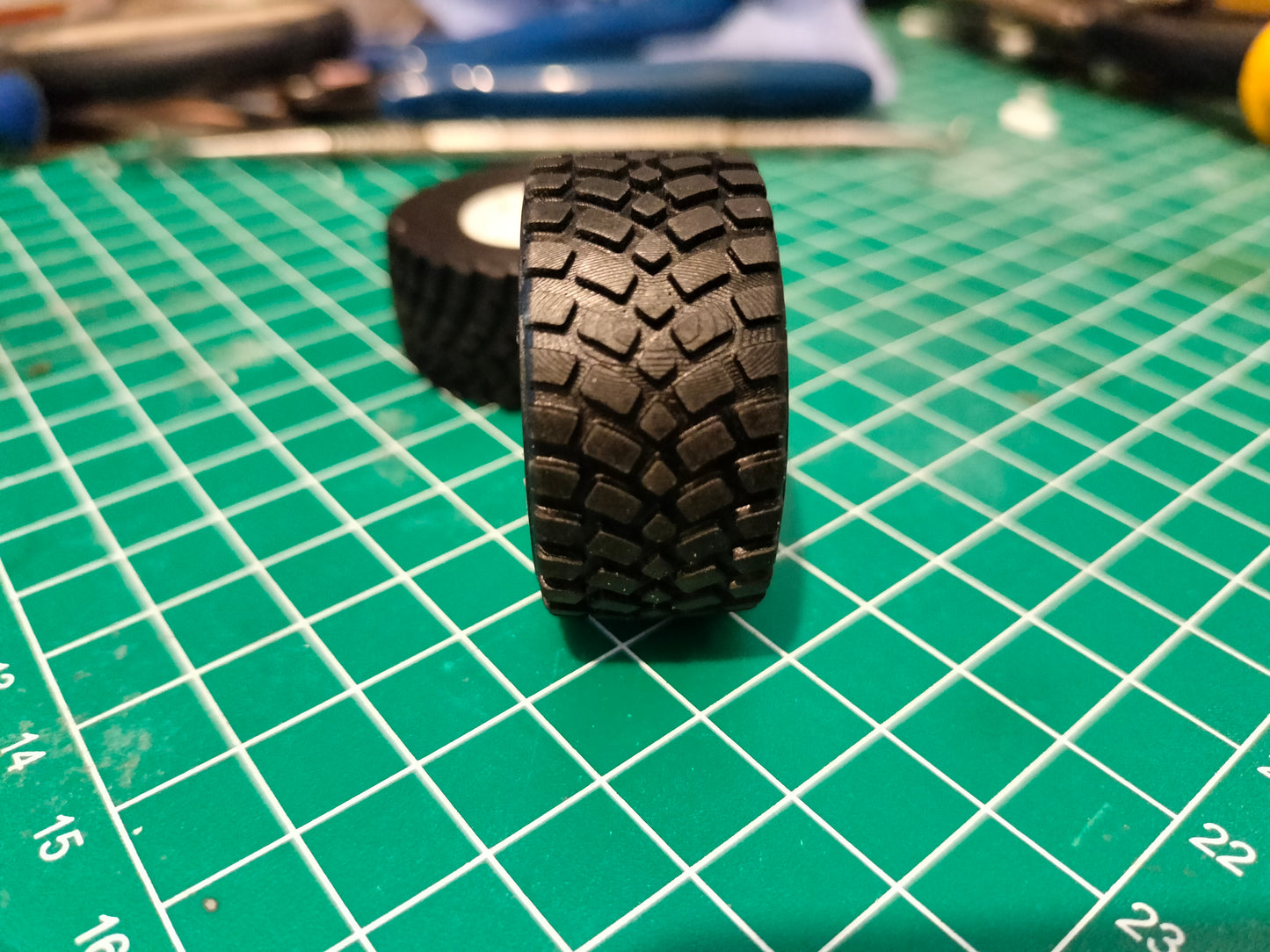 Wheels - 38mm Floatation Tyres - 1:32 Scale 560/60R22.5