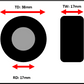 Wheels - 38mm Floatation Tyres - 1:32 Scale 560/60R22.5