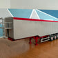 1:32 Fruehauf Bulk Tipping Trailer Bulker Tri Axle Model Kit