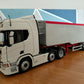 1:32 Fruehauf Bulk Tipping Trailer Bulker Tri Axle Model Kit