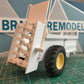 1:32 Bunning Lowlander 120 Mk4 Muck Spreader Model Kit