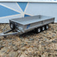 1:32 Ifor Williams Tri Axle Flat Bed Drop Side Trailer Model Kit