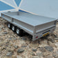 1:32 Ifor Williams Tri Axle Flat Bed Drop Side Trailer Model Kit