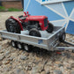 1:32 Ifor Williams Tri Axle Flat Bed Drop Side Trailer Model Kit