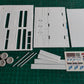 1:32 Ifor Williams Tri Axle Flat Bed Drop Side Trailer Model Kit