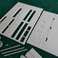 1:32 Ifor Williams Tri Axle Flat Bed Drop Side Trailer Model Kit
