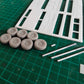 1:32 Ifor Williams Tri Axle Flat Bed Drop Side Trailer Model Kit