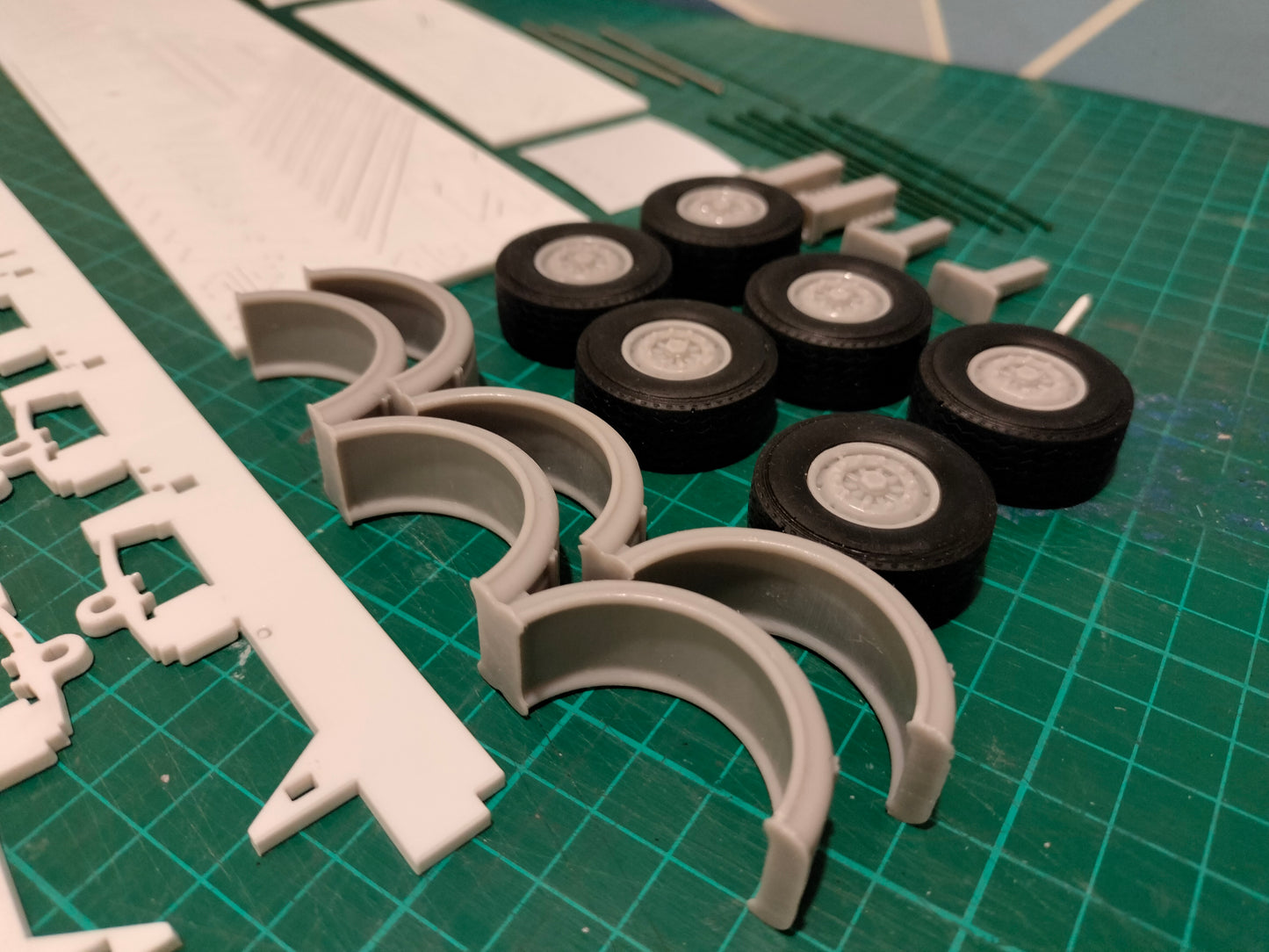 1:32 Dennison Timber Trailer HGV Model Kit