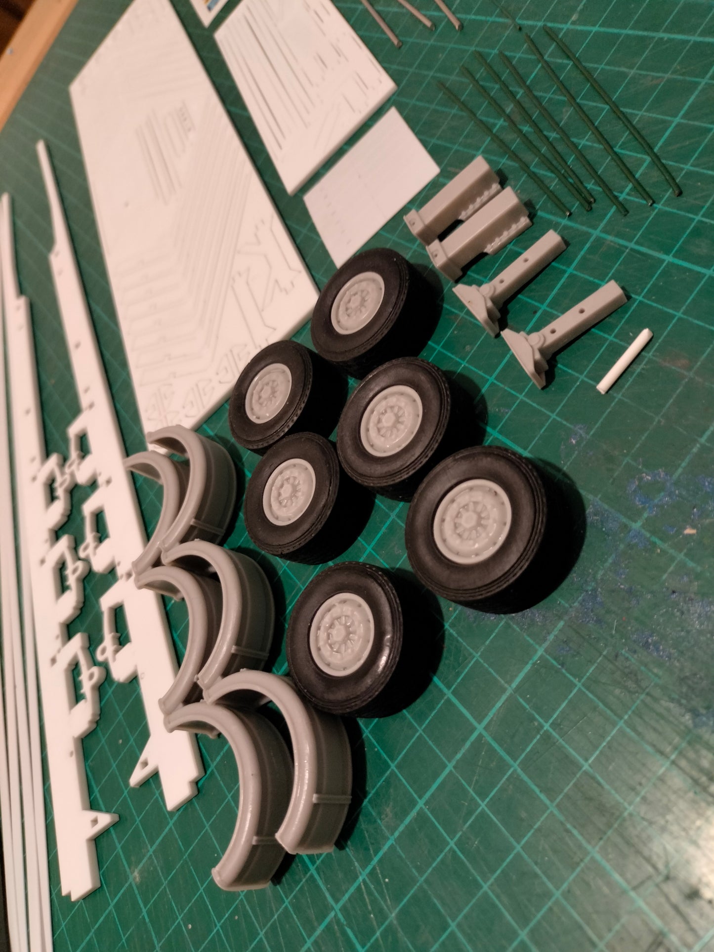 1:32 Dennison Timber Trailer HGV Model Kit