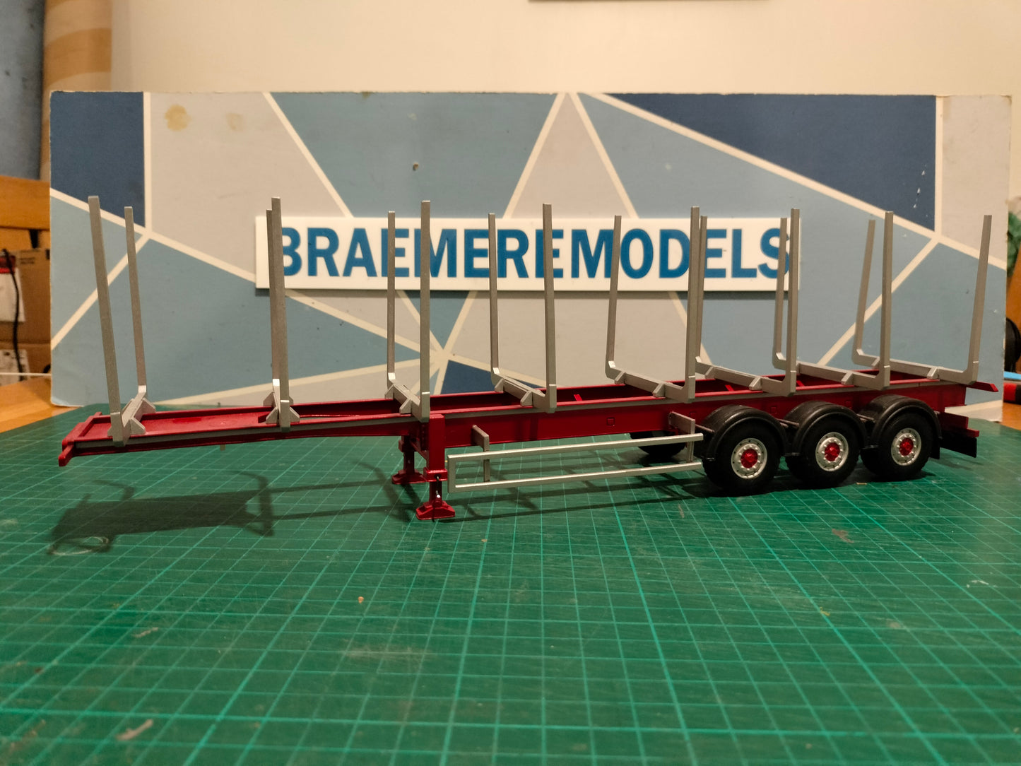 1:32 Dennison Timber Trailer HGV Model Kit