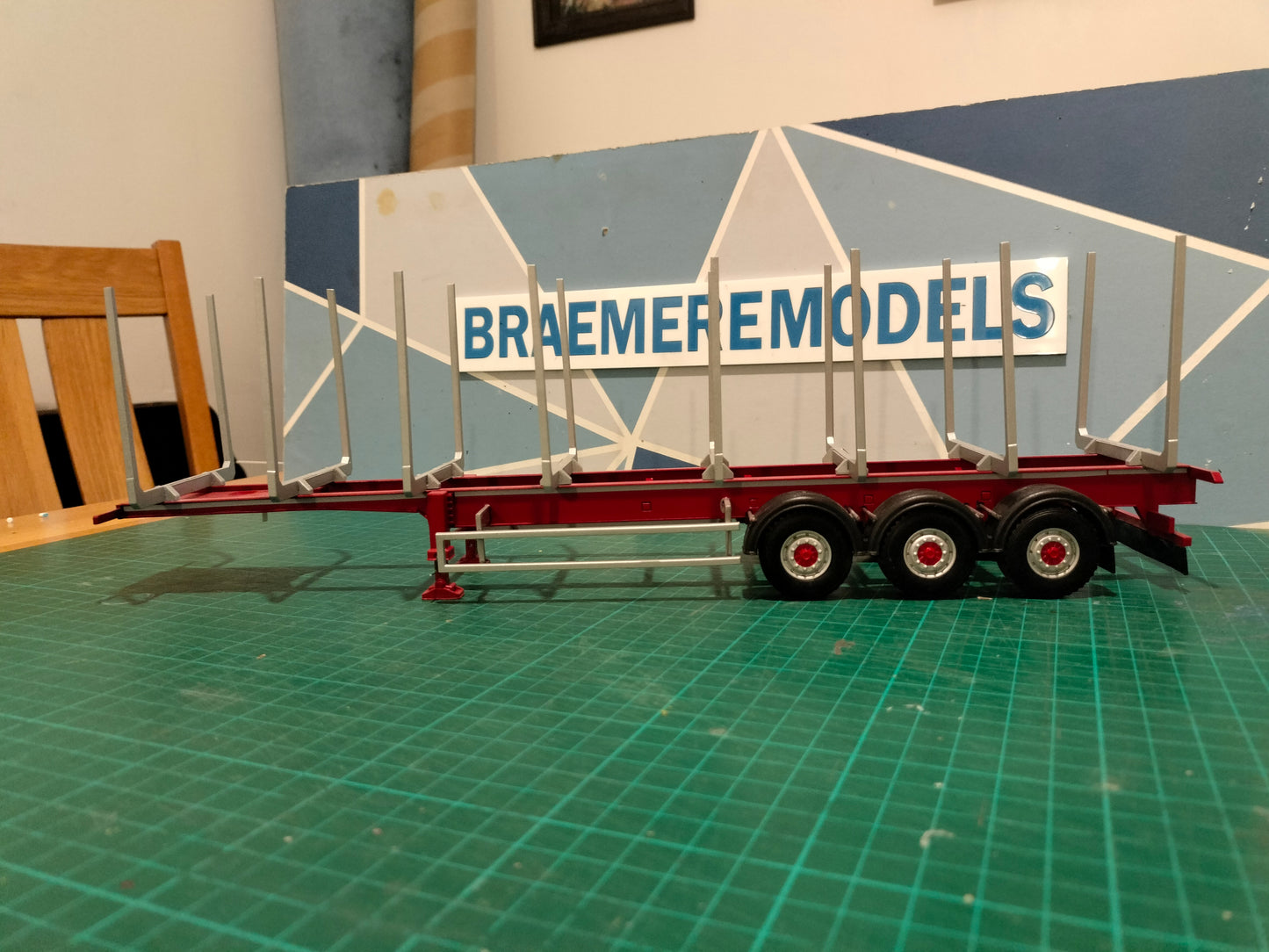 1:32 Dennison Timber Trailer HGV Model Kit