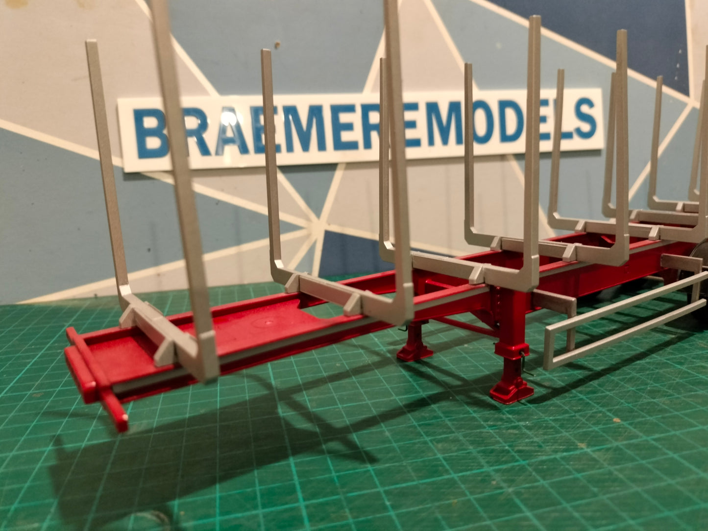 1:32 Dennison Timber Trailer HGV Model Kit