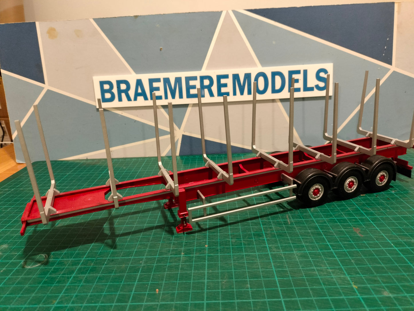 1:32 Dennison Timber Trailer HGV Model Kit