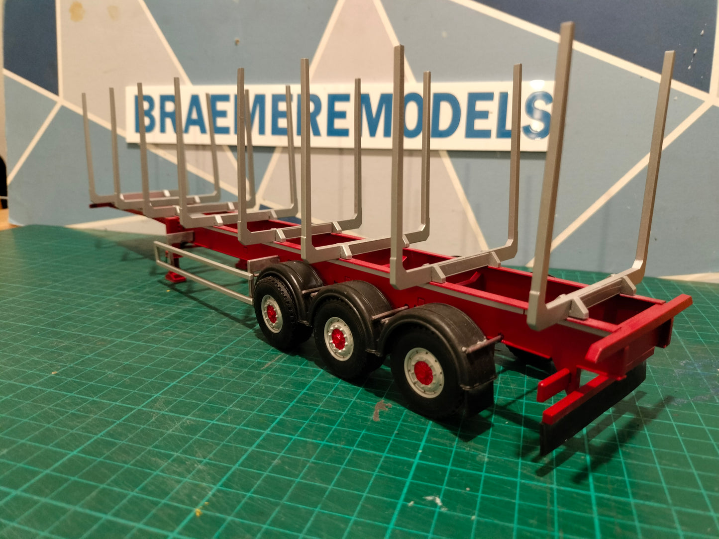 1:32 Dennison Timber Trailer HGV Model Kit