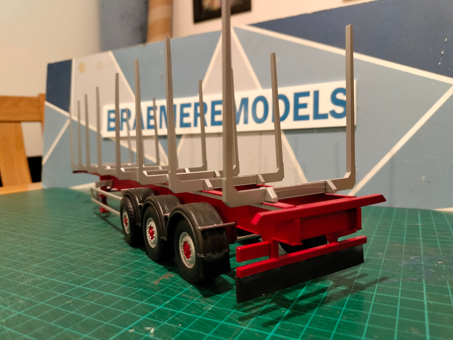 1:32 Dennison Timber Trailer HGV Model Kit