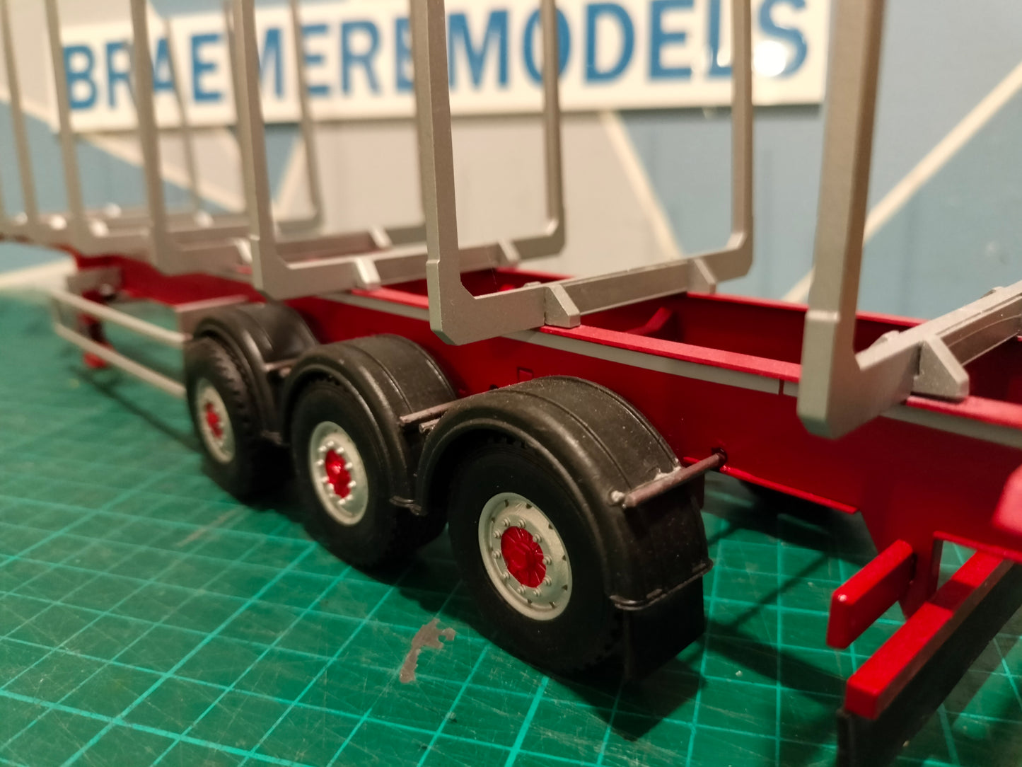 1:32 Dennison Timber Trailer HGV Model Kit