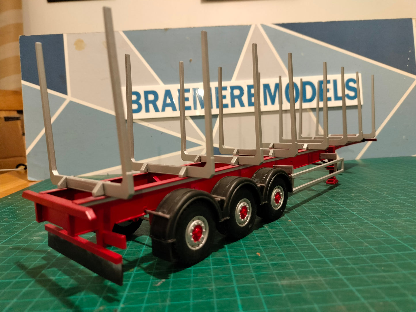 1:32 Dennison Timber Trailer HGV Model Kit