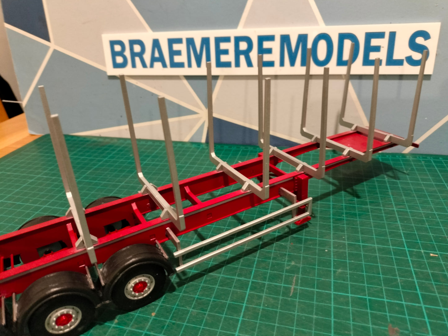 1:32 Dennison Timber Trailer HGV Model Kit
