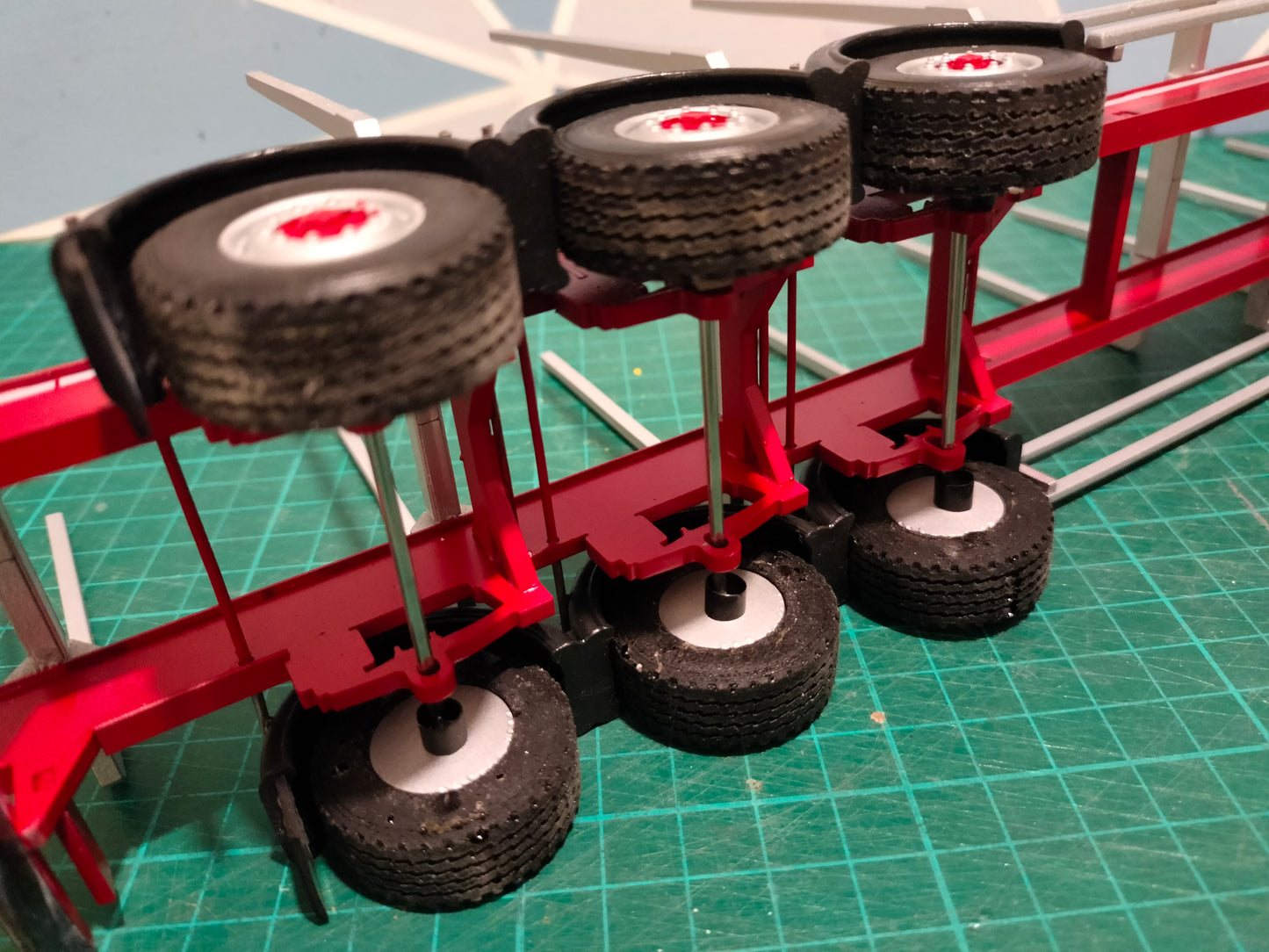 1:32 Dennison Timber Trailer HGV Model Kit