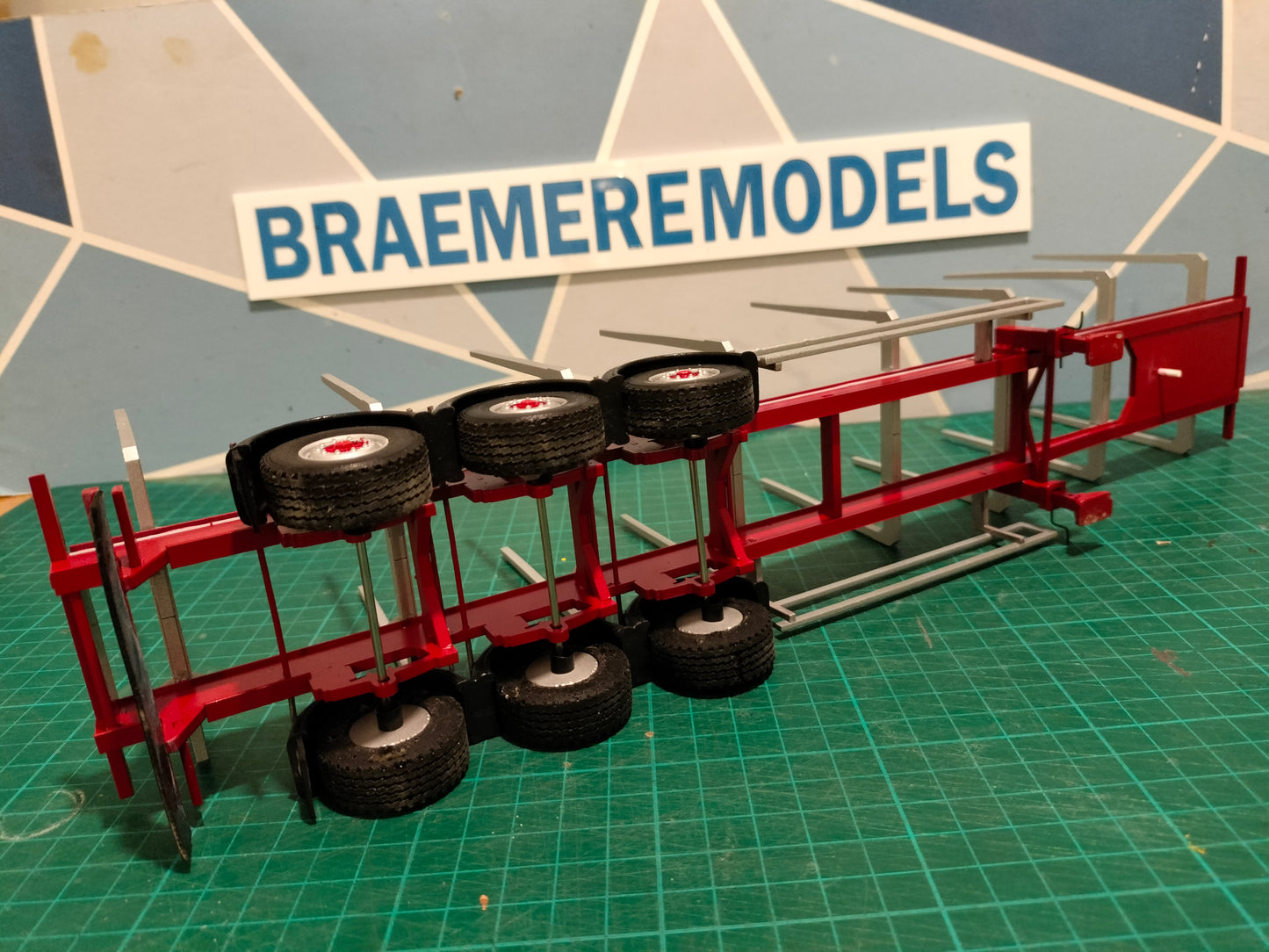 1:32 Dennison Timber Trailer HGV Model Kit