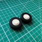 Wheels - 32mm HGV Front Tyres - 1:32 Scale 315/80R22.5