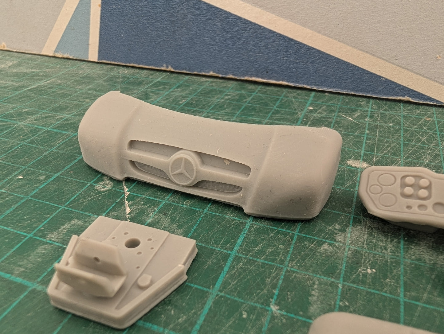 1:32 Welly Unimog Face Lift Kit DOES NOT INCLUDE UNIMOG