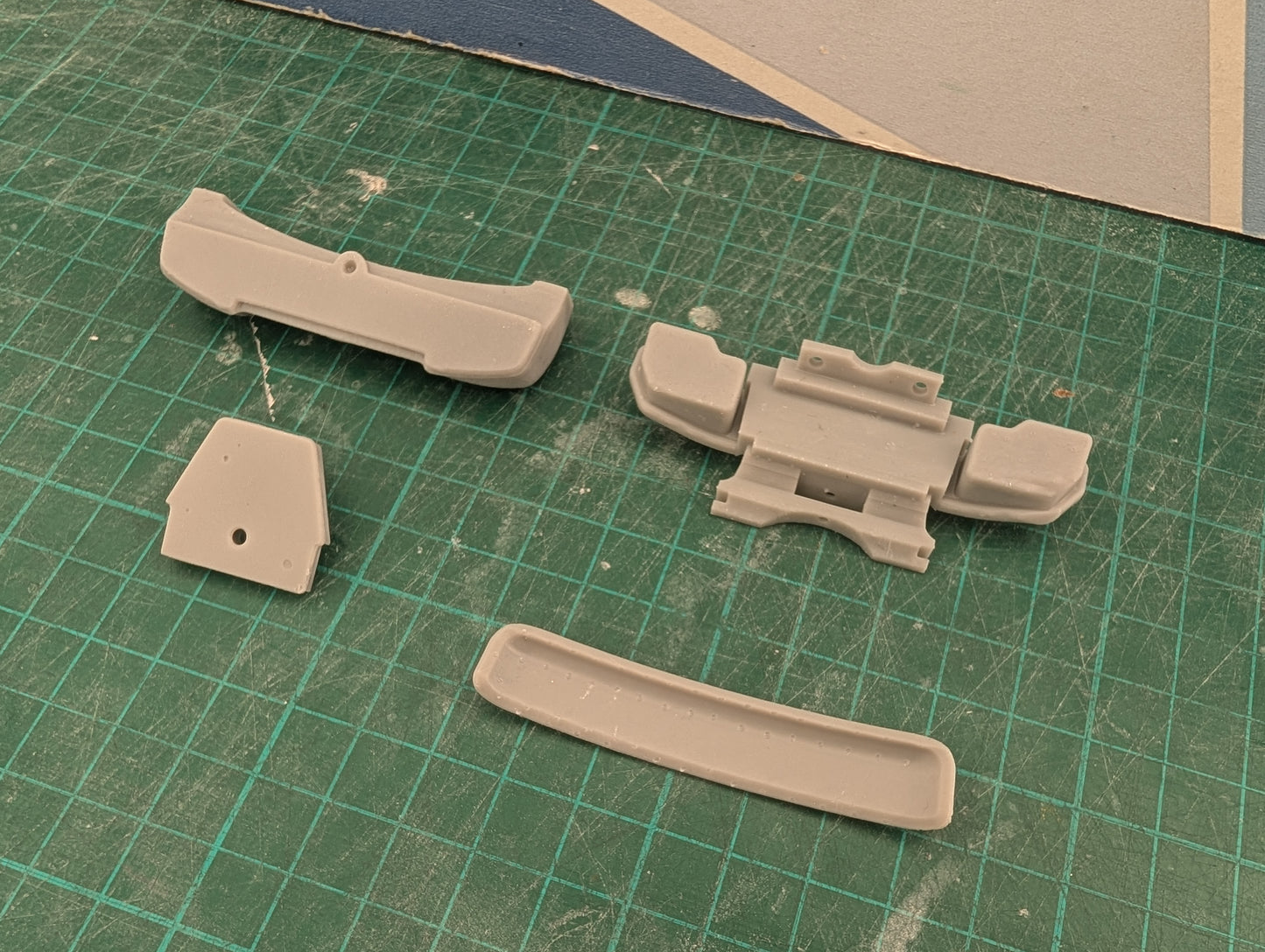 1:32 Welly Unimog Face Lift Kit DOES NOT INCLUDE UNIMOG