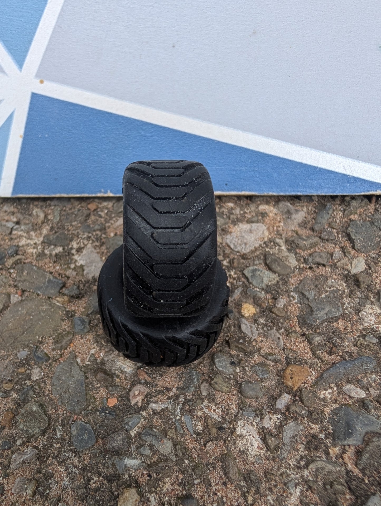 Wheels - 34mm Floatation Cross Tyres - 1:32 Scale 560/45R22.5