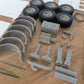 1:32 Muldoon Bulk Blower Animal Feed Trailer Model Kit