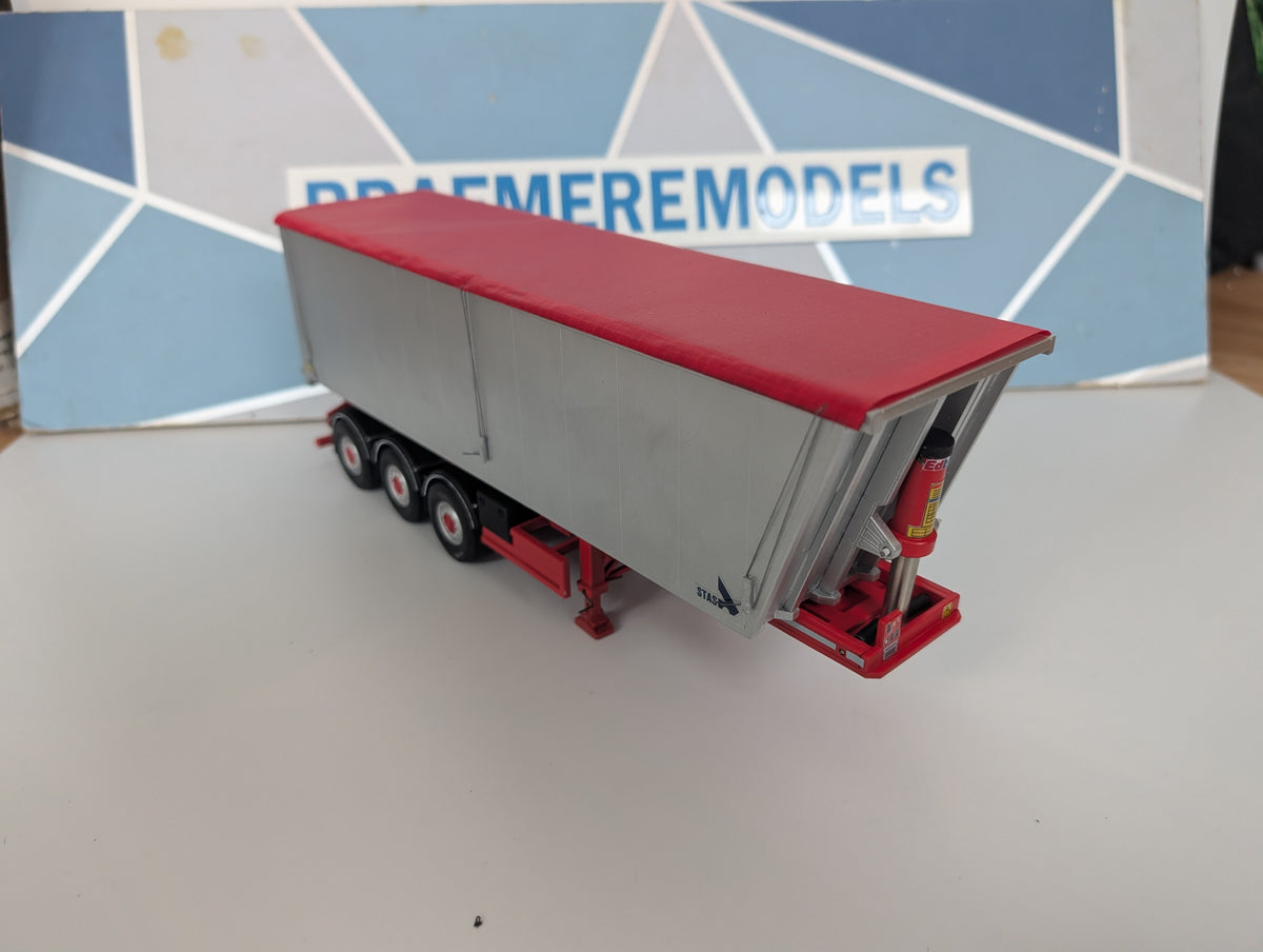 1:32 STAS Agrostar Bulk Tipping Trailer Model Kit