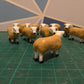 1:32 Texel Sheep - Pack of 10 - Hand Painted Resin Models