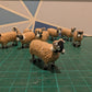 1:32 Swaledale Sheep - Pack of 10 - Hand Painted Resin Models