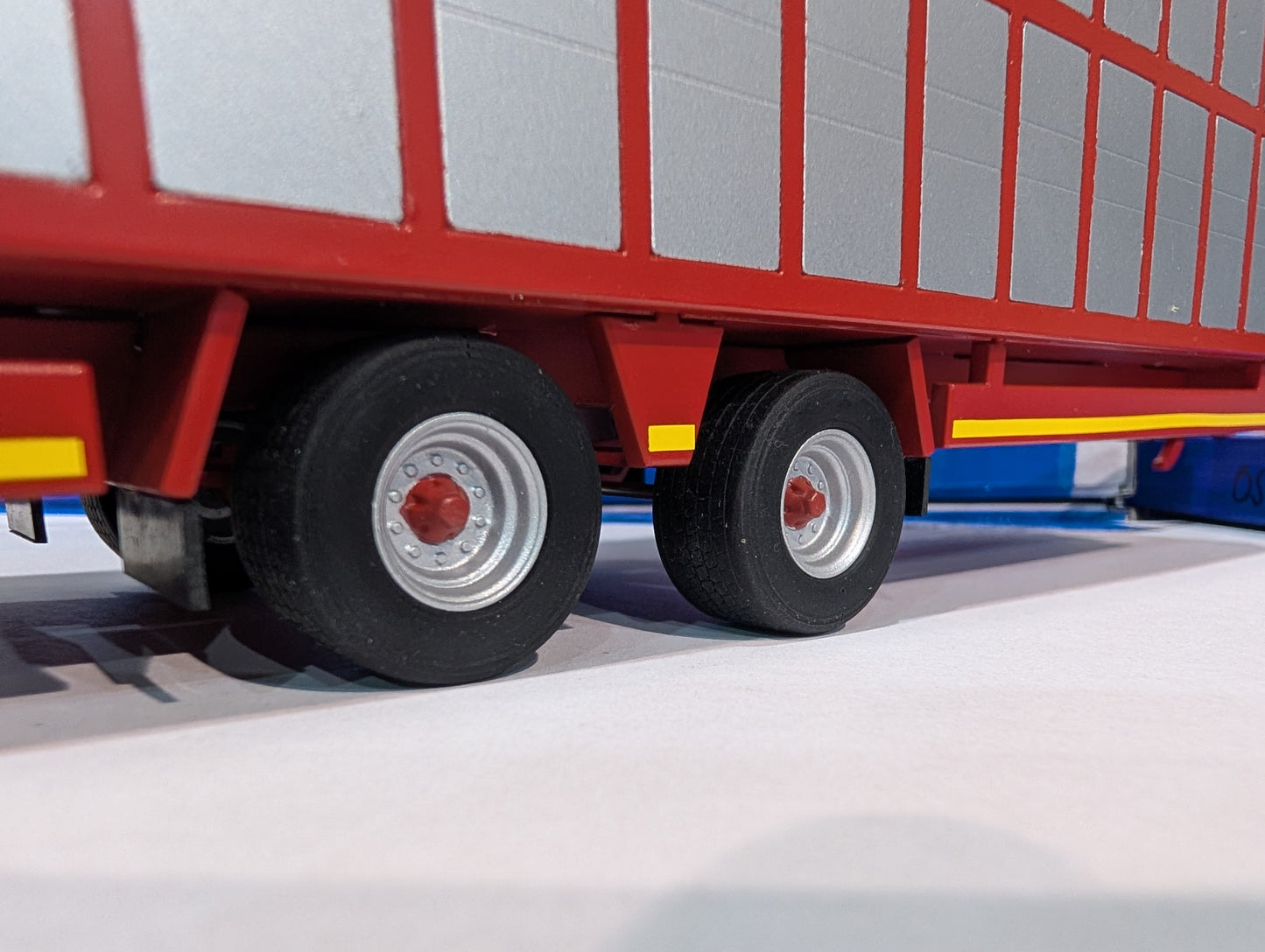 1:32 Broughan Livestock Cattle Trailer Model Kit