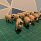 1:32 Swaledale Sheep - Pack of 10 - Hand Painted Resin Models