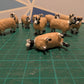 1:32 Swaledale Sheep - Pack of 10 - Hand Painted Resin Models