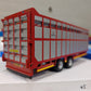 1:32 Broughan Livestock Cattle Trailer Model Kit