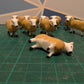 1:32 Texel Sheep - Pack of 10 - Hand Painted Resin Models