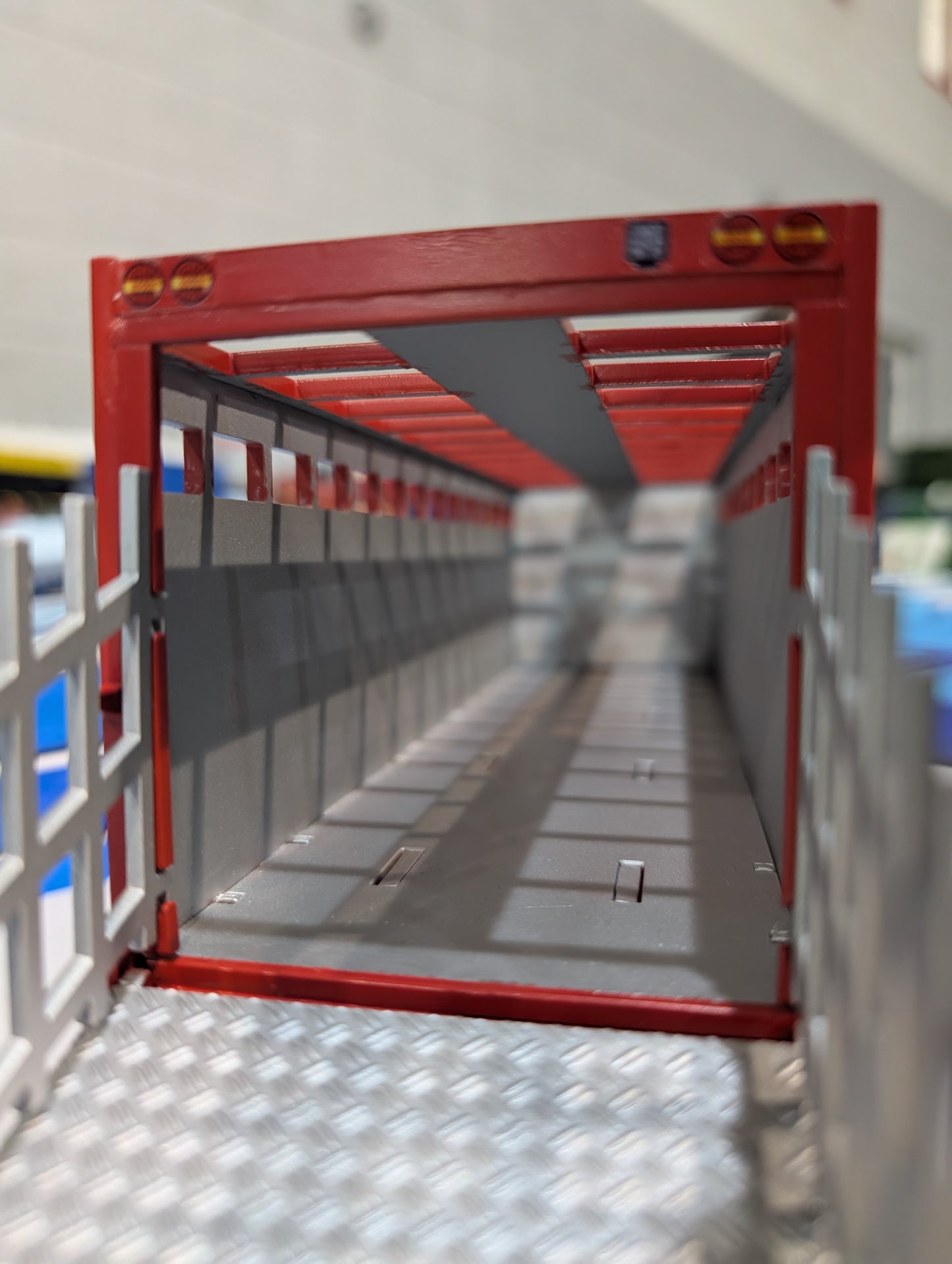 1:32 Broughan Livestock Cattle Trailer Model Kit