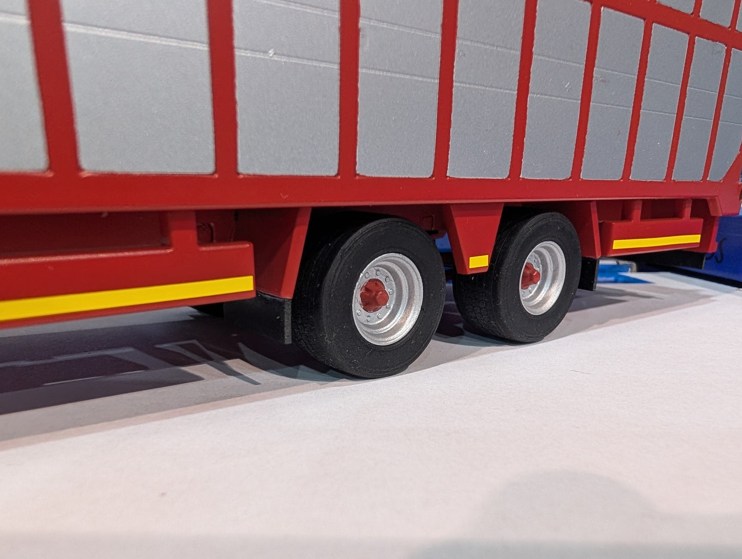 1:32 Broughan Livestock Cattle Trailer Model Kit