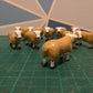 1:32 Texel Sheep - Pack of 10 - Hand Painted Resin Models