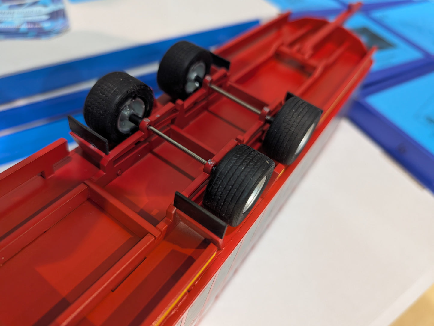 1:32 Broughan Livestock Cattle Trailer Model Kit