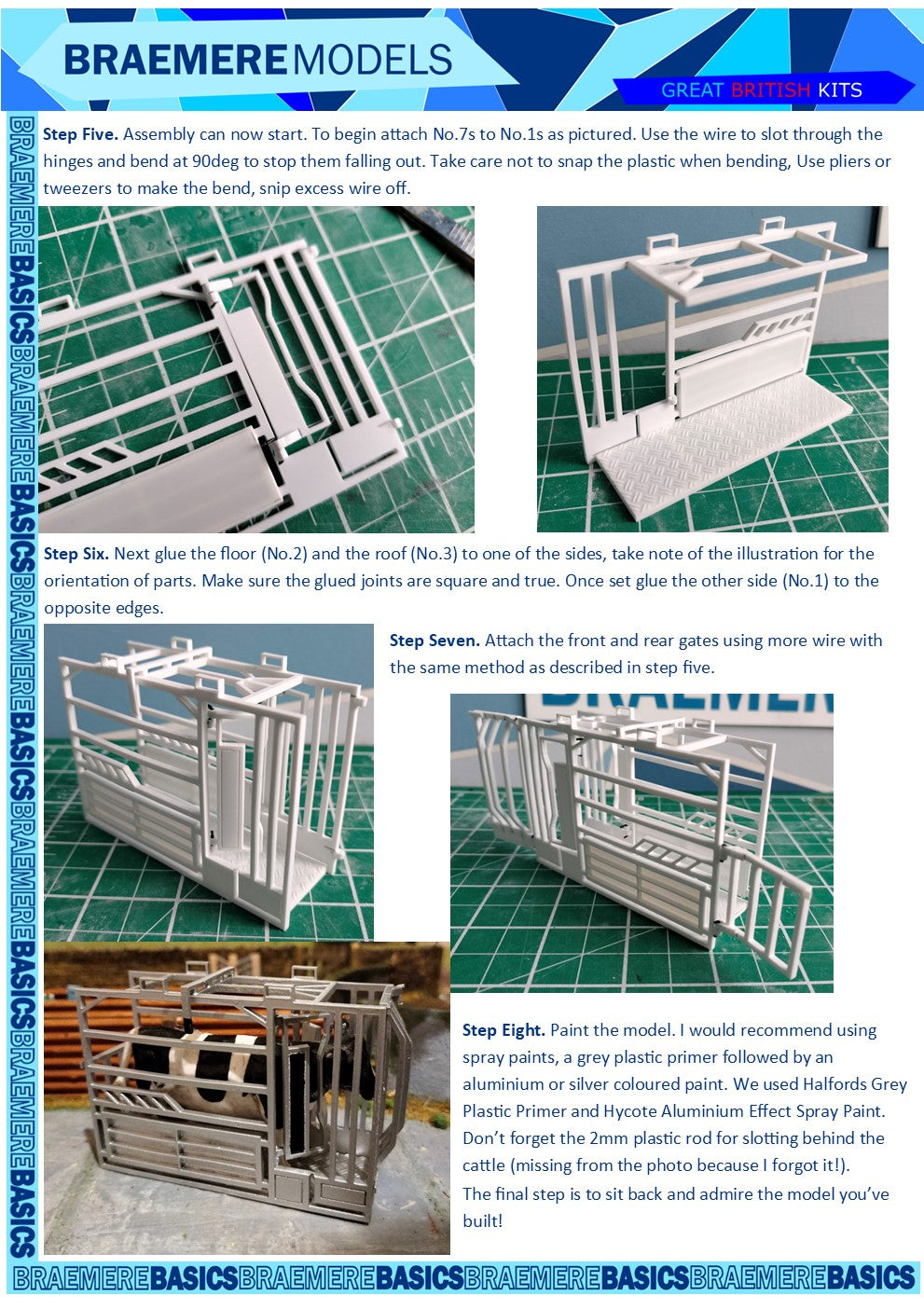 1:32 IAE Cattle Crush Model Kit